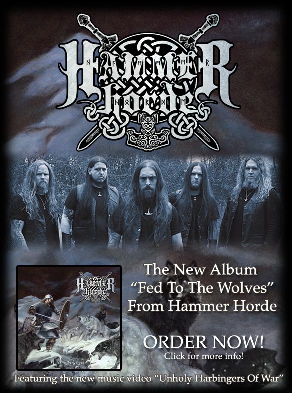 Hammer Horde - Fed To The Wolves - Pre-order NOW!